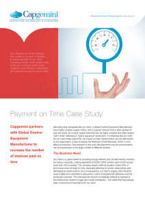 Payment on Time Case Study