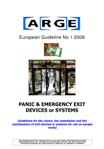 ARGE European Guide Line 1/20
