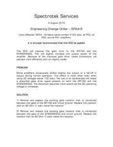 Engineering Change Order 5 for the SPA4 - Rife-Beam-Ray