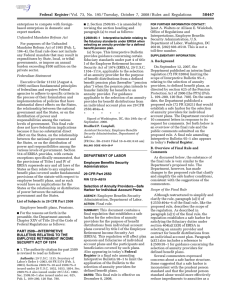 Federal Register/Vol. 73, No. 195/Tuesday, October 7, 2008/Rules