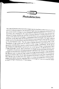 Photodetectors