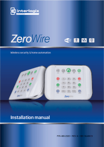 ZeroWire Installation Manual