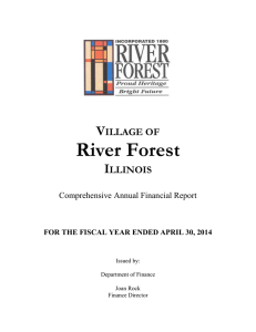 VILLAGE OF ELK GROVE VILLAGE, ILLINOIS