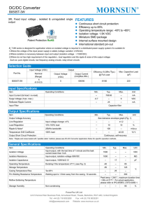 B0505T-3W Series