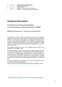 Guidance document No.7
