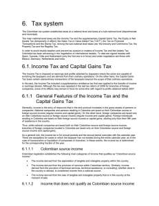6. Tax system