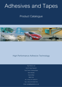 Product Catalogue - Bay Plastics Ltd