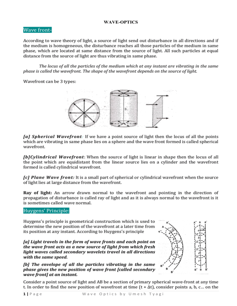 wave-front-huygens-principle