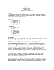 Lab 11 - Operational Amplifiers