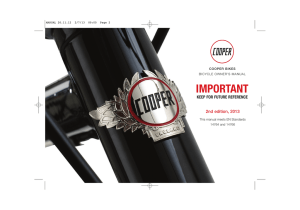PDF 1.08mb - Cooper Bikes