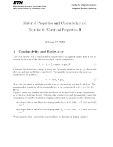 Material Properties and Characterization Exercise 6