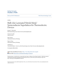 Bulk-Like Laminated Nitride Metal/Semiconductor Superlattices for