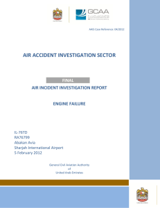 air accident investigation sector final air incident investigation report