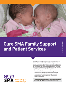 Cure SMA Family Support and Patient Services