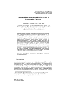 Advanced Electromagnetic Field Uniformity in Reverberation Chamber