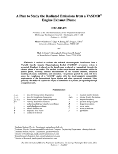 A Plan to Study the Radiated Emissions from a