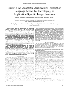 LImbiC: An Adaptable Architecture Description Language Model for