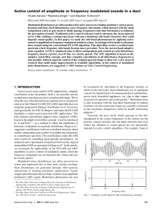 J140 - Acoustics and Dynamics Laboratory