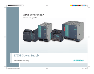SITOP Power Supply