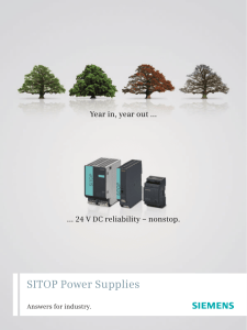 SITOP Power Supplies