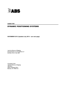dynamic positioning systems