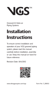VGS Installation Instructions