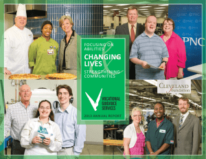 Annual Report 2013 - Vocational Guidance Services