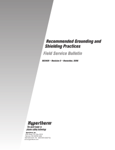 Recommended Grounding and Shielding Practices