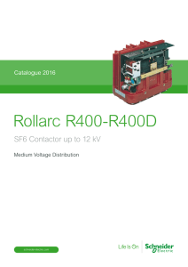 Rollarc R400-R400D - Schneider Electric Belgique