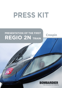 Press Kit: Presentation of the first REGIO 2N train