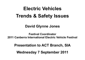 ACT Branch: Electric Vehicles and Safety Related