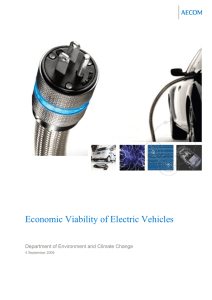 Economic Viability of Electric Vehicles
