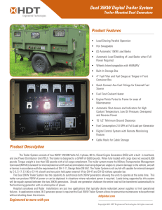 Dual 35KW Digital Trailer System