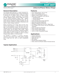 AnalogicTech AAT3687IWP-4.2-2-T1 Datasheet