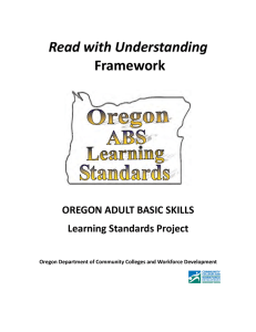 File - Oregon ABS Learning Standards