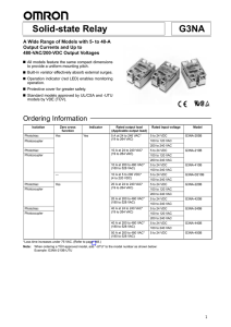 Solid-state Relay G3NA