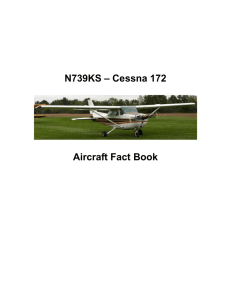 N739KS – Cessna 172 Aircraft Fact Book