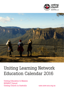 Uniting Learning Network Education Calendar 2016