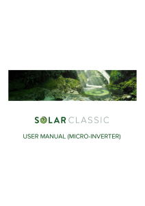 user manual (micro-inverter)