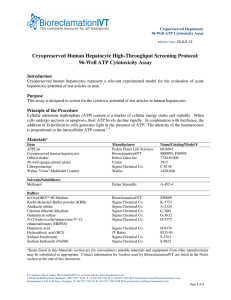 96-Well ATP Cytotoxicity Assay