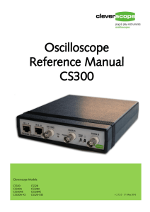 Cleverscope Manual