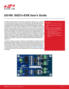 Si827x-EVB User`s Guide