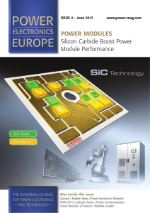 POWER MODULES Silicon Carbide Boost Power Module