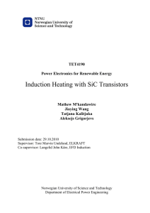 Induction Heating with SiC Transistors