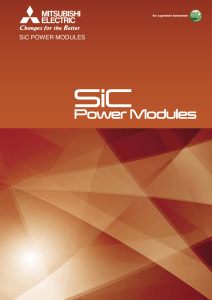 SiC POWER MODULES - Mitsubishi Electric