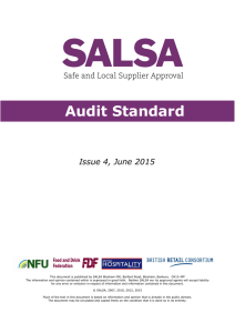 Audit Standard