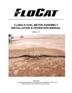 FloCat C-LB45A-MIL Manual