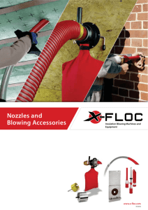 Nozzles and Blowing Accessories