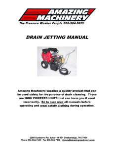 the Jetter User Manual