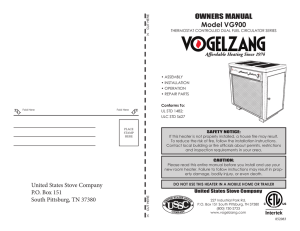 Vogelzang VG900 Manual